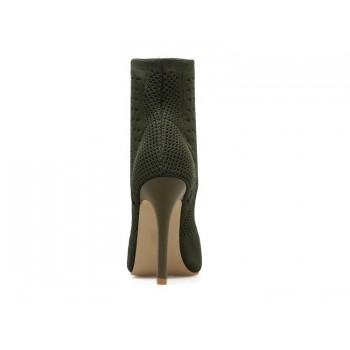 Stretch Fabric Out Breathable Booties for Pole Dancing and Ladies Pumps Shoes